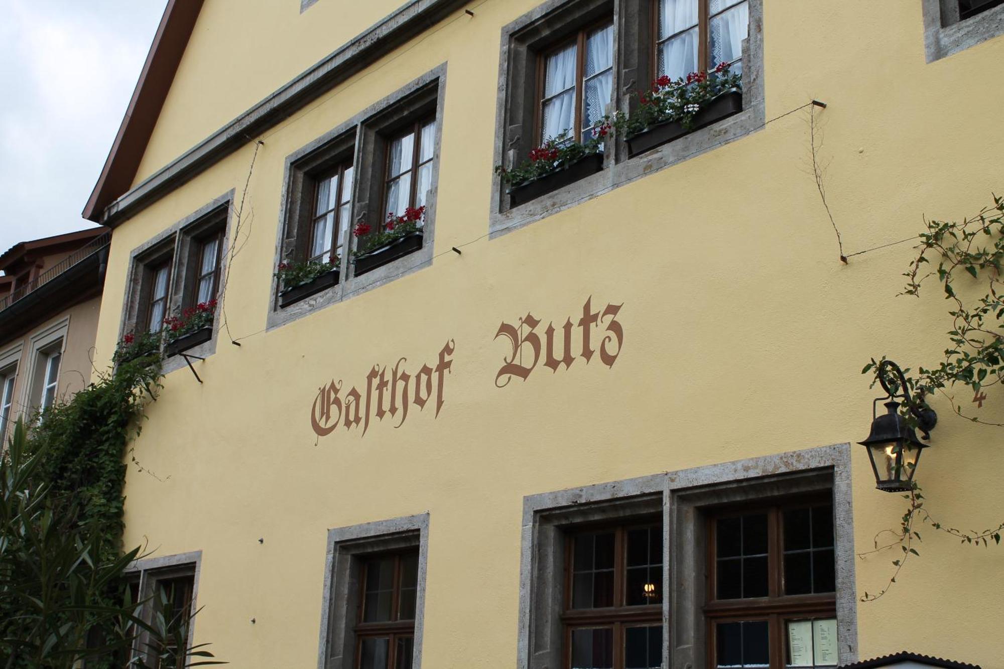 Gasthof Butz Rothenburg ob der Tauber Zewnętrze zdjęcie